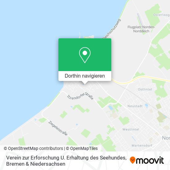 Verein zur Erforschung U. Erhaltung des Seehundes Karte