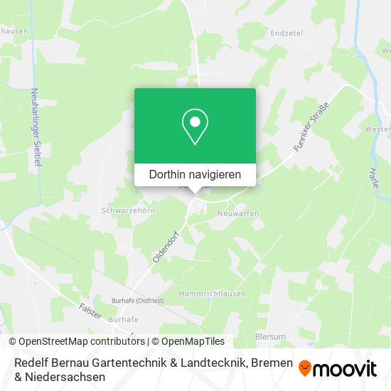 Redelf Bernau Gartentechnik & Landtecknik Karte