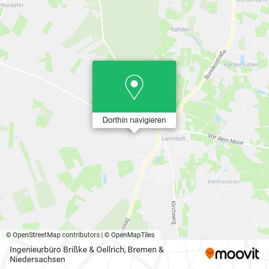 Ingenieurbüro Brißke & Oellrich Karte