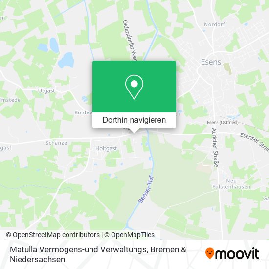 Matulla Vermögens-und Verwaltungs Karte