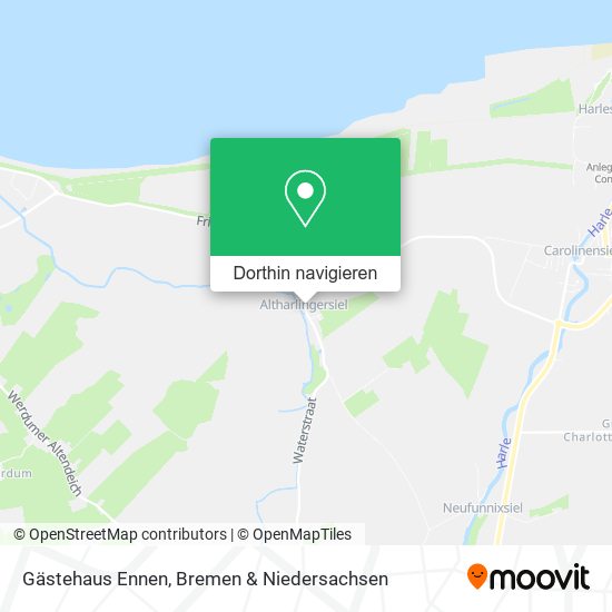 Gästehaus Ennen Karte