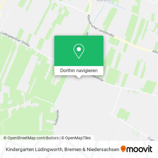 Kindergarten Lüdingworth Karte