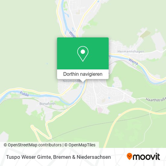 Tuspo Weser Gimte Karte