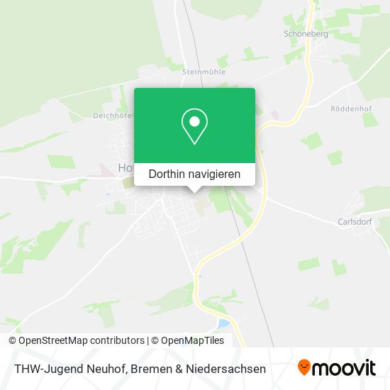 THW-Jugend Neuhof Karte