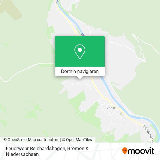 Feuerwehr Reinhardshagen Karte