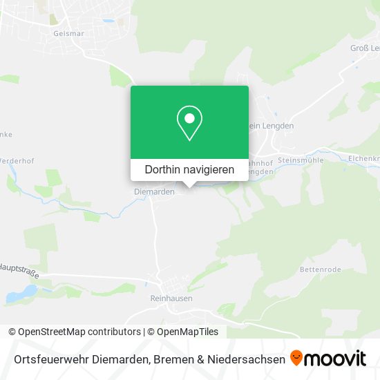 Ortsfeuerwehr Diemarden Karte