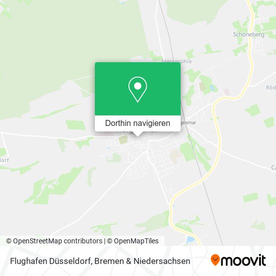 Flughafen Düsseldorf Karte