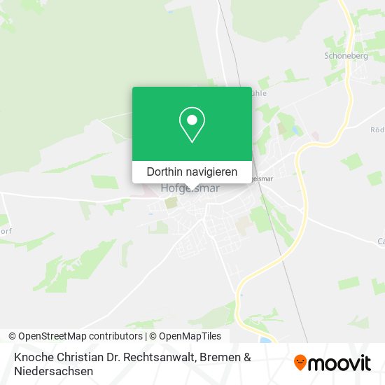 Knoche Christian Dr. Rechtsanwalt Karte