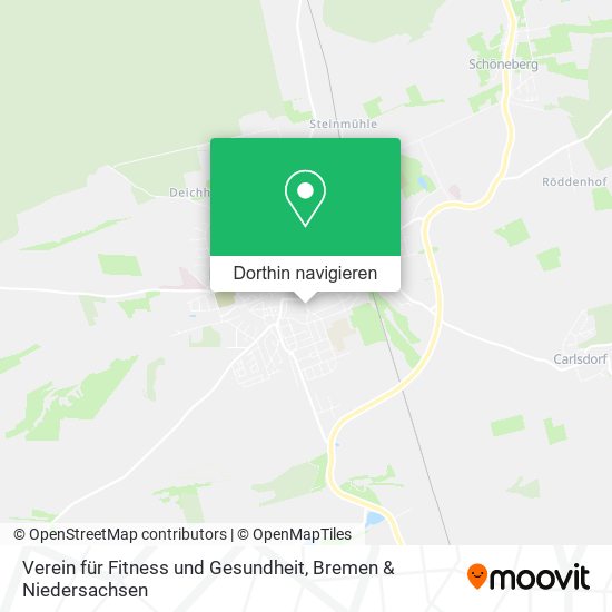 Verein für Fitness und Gesundheit Karte