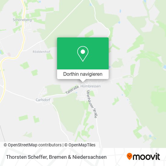 Thorsten Scheffer Karte