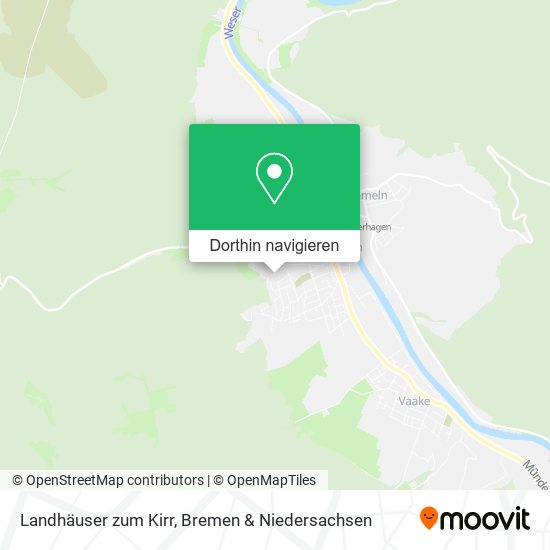 Landhäuser zum Kirr Karte