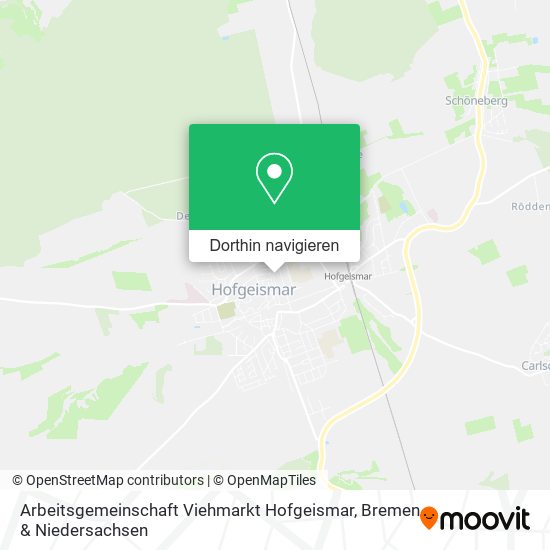 Arbeitsgemeinschaft Viehmarkt Hofgeismar Karte