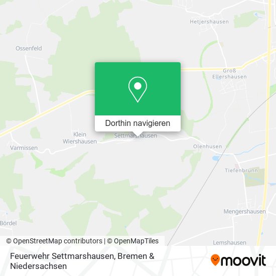 Feuerwehr Settmarshausen Karte