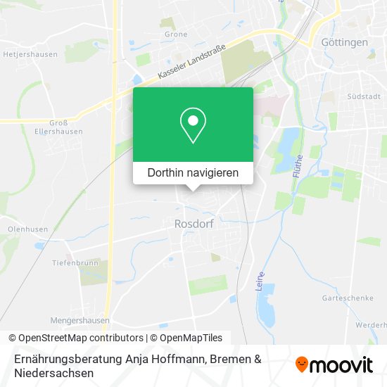 Ernährungsberatung Anja Hoffmann Karte
