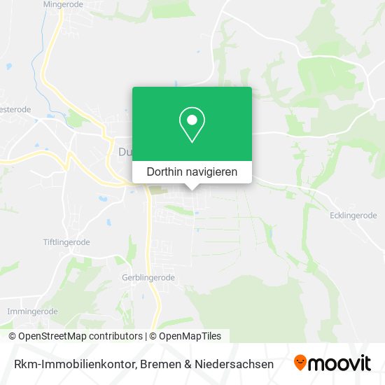 Rkm-Immobilienkontor Karte