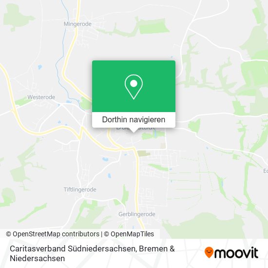 Caritasverband Südniedersachsen Karte