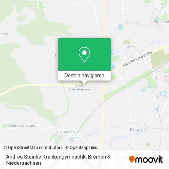 Andrea Steinke Krankengymnastik Karte