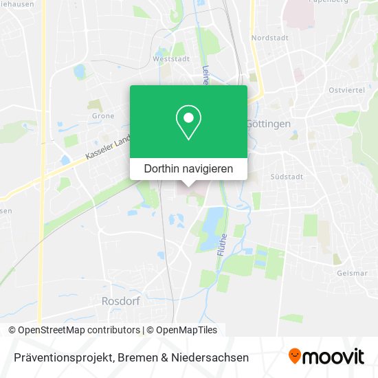 Präventionsprojekt Karte