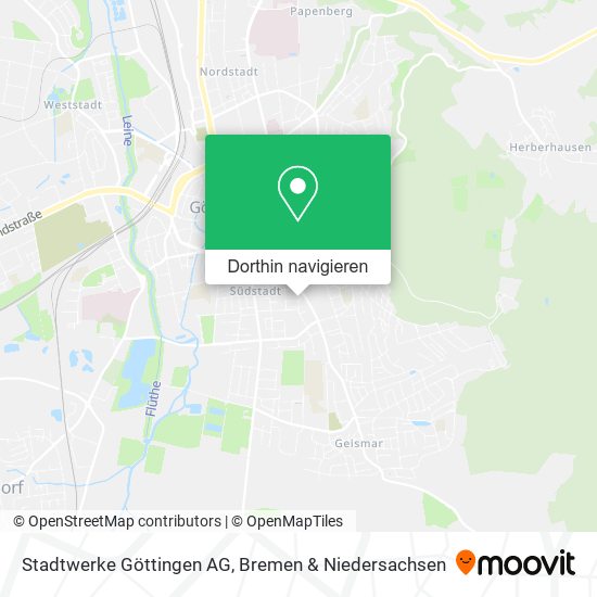 Stadtwerke Göttingen AG Karte