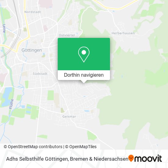 Adhs Selbsthilfe Göttingen Karte