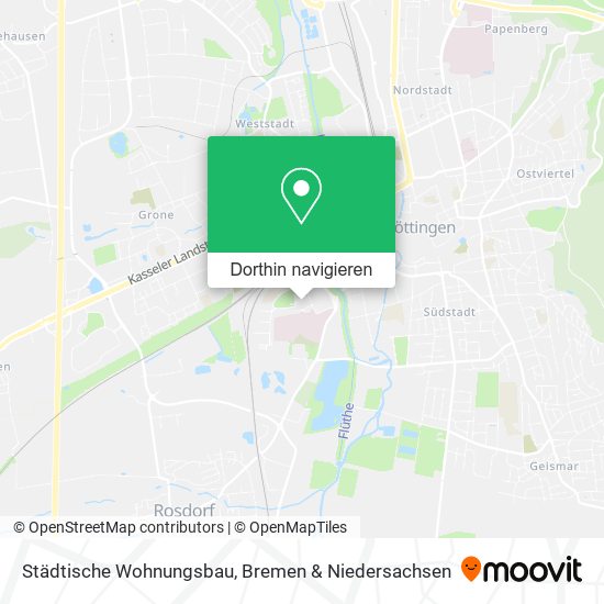 Städtische Wohnungsbau Karte