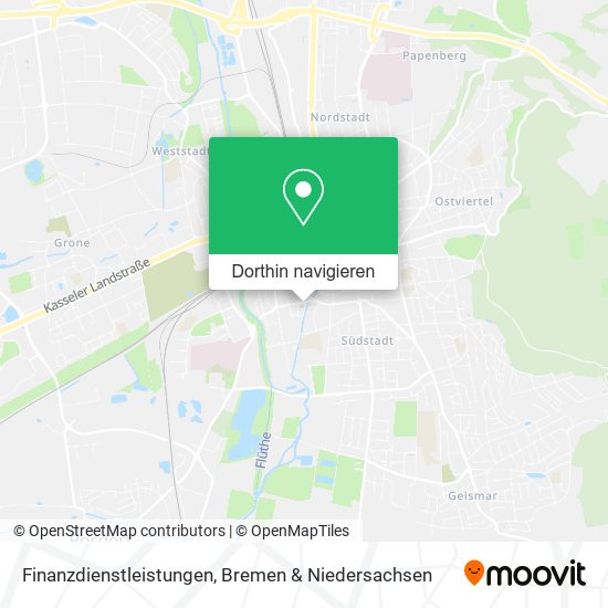 Finanzdienstleistungen Karte