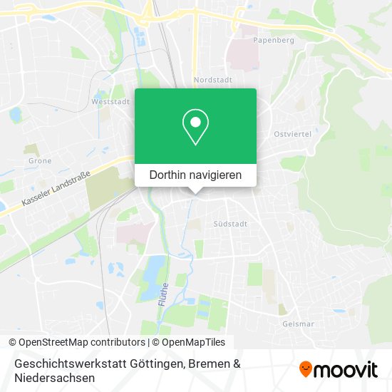 Geschichtswerkstatt Göttingen Karte