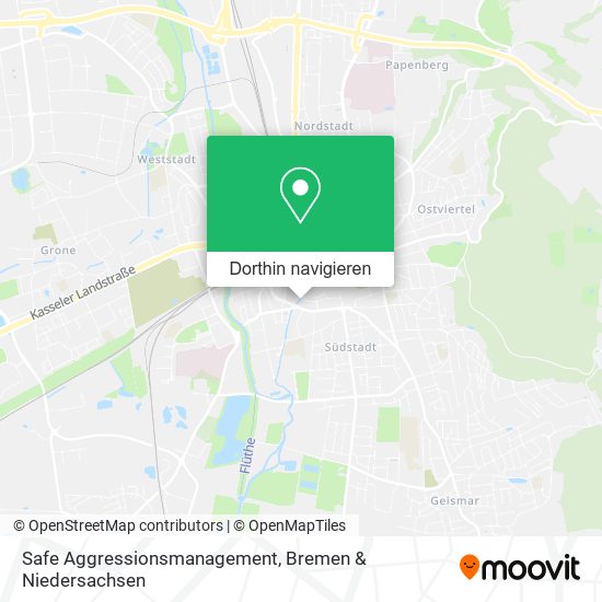 Safe Aggressionsmanagement Karte