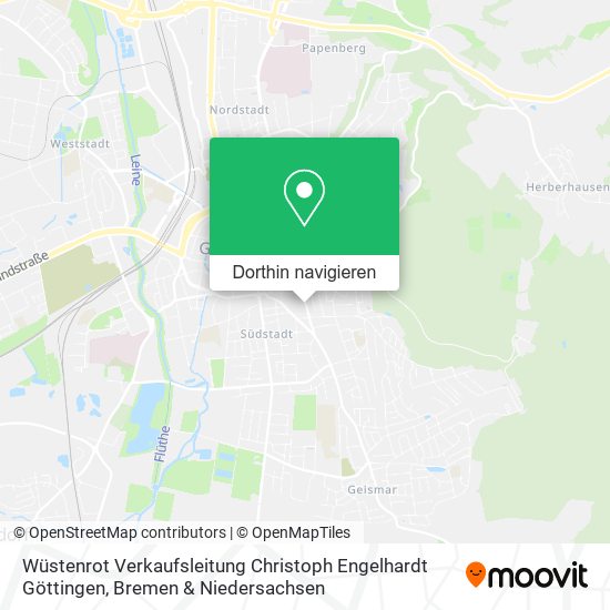 Wüstenrot Verkaufsleitung Christoph Engelhardt Göttingen Karte