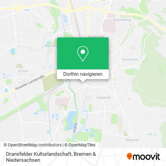 Dransfelder Kulturlandschaft Karte