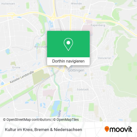 Kultur im Kreis Karte