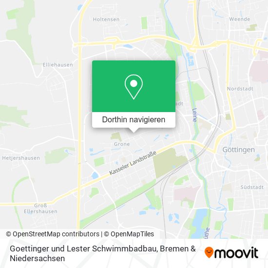 Goettinger und Lester Schwimmbadbau Karte