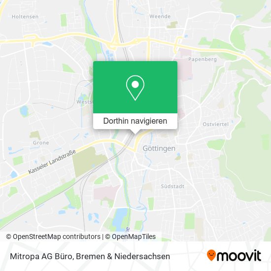 Mitropa AG Büro Karte