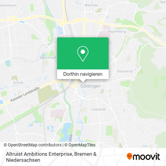 Altruist Ambitions Enterprise Karte