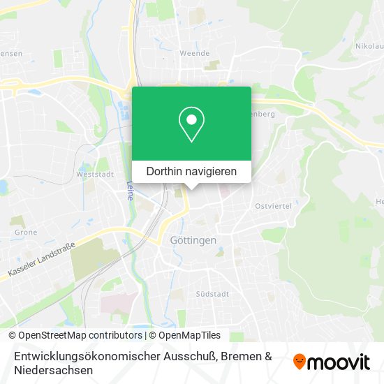 Entwicklungsökonomischer Ausschuß Karte