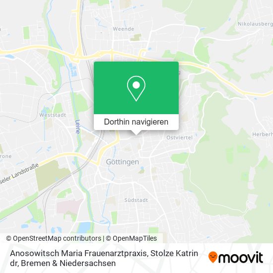 Anosowitsch Maria Frauenarztpraxis, Stolze Katrin dr Karte