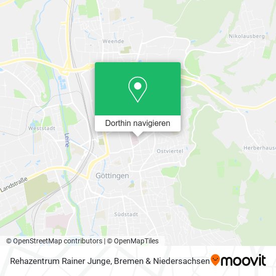 Rehazentrum Rainer Junge Karte