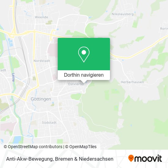 Anti-Akw-Bewegung Karte