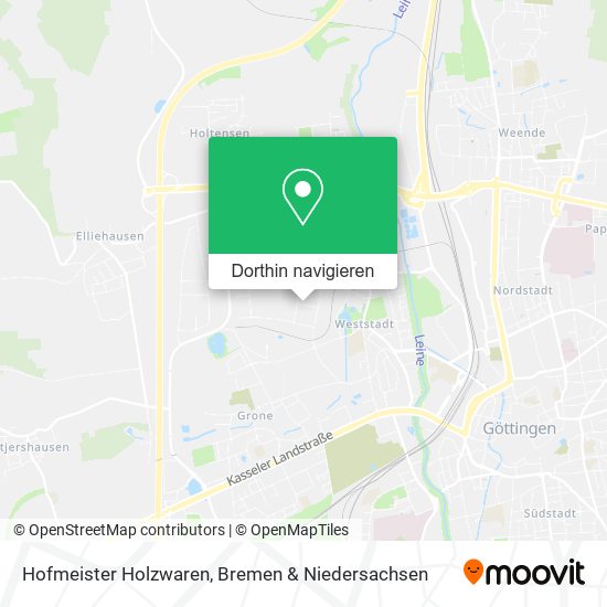 Hofmeister Holzwaren Karte