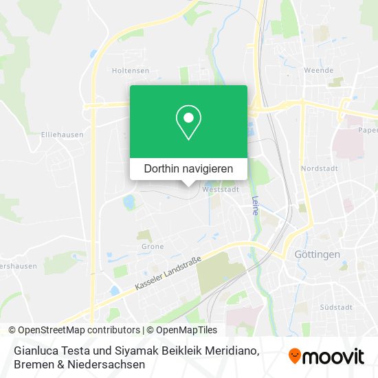 Gianluca Testa und Siyamak Beikleik Meridiano Karte