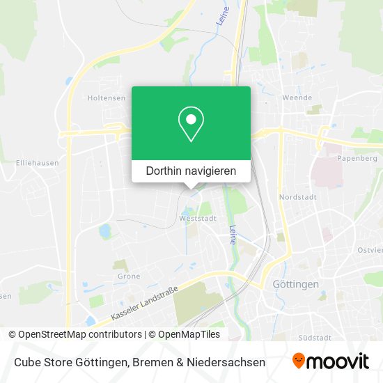 Cube Store Göttingen Karte