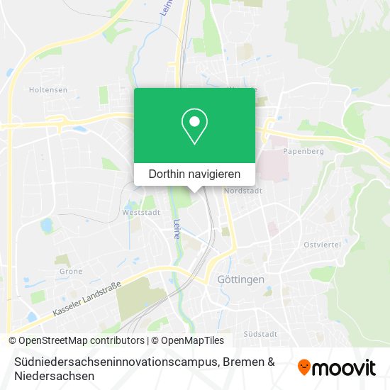 Südniedersachseninnovationscampus Karte