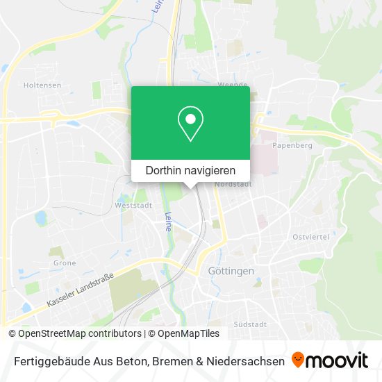 Fertiggebäude Aus Beton Karte