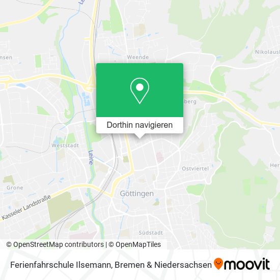 Ferienfahrschule Ilsemann Karte