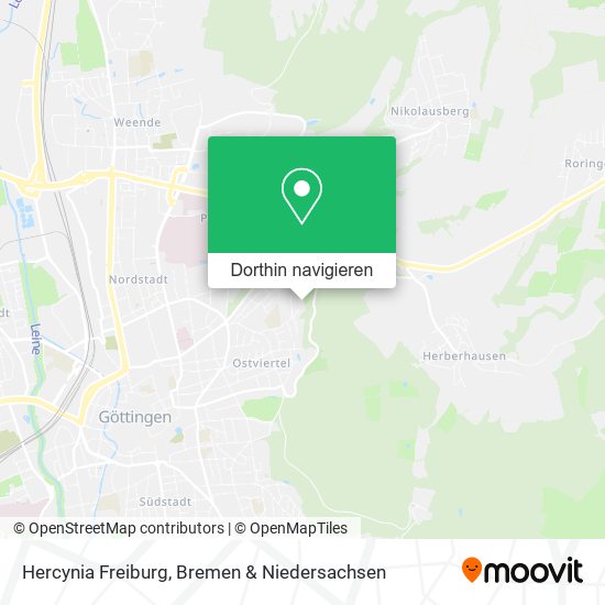 Hercynia Freiburg Karte