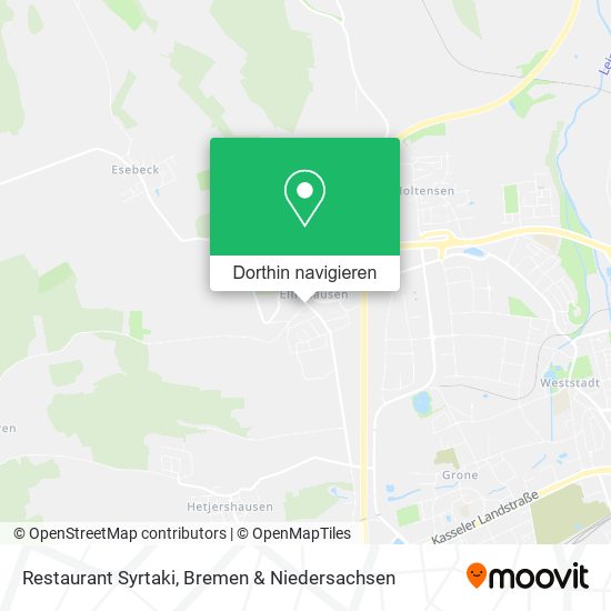 Restaurant Syrtaki Karte