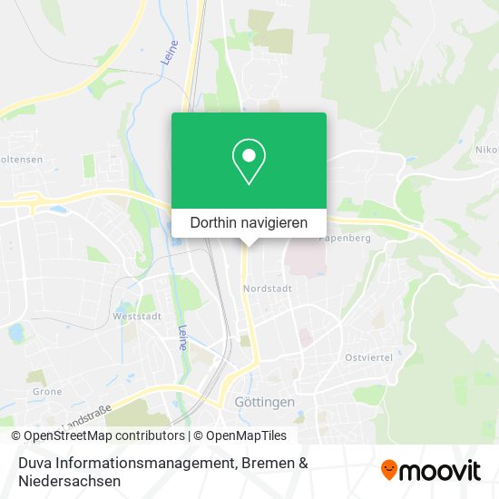 Duva Informationsmanagement Karte