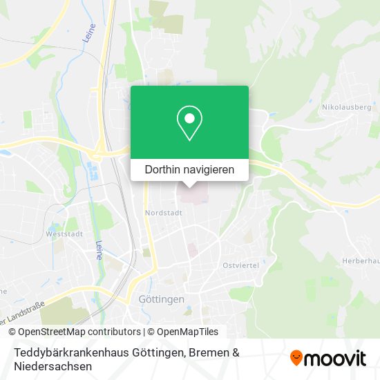 Teddybärkrankenhaus Göttingen Karte