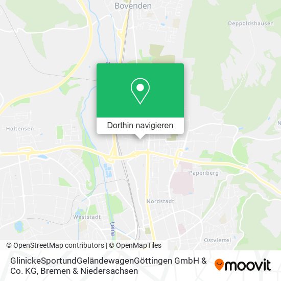 GlinickeSportundGeländewagenGöttingen GmbH & Co. KG Karte