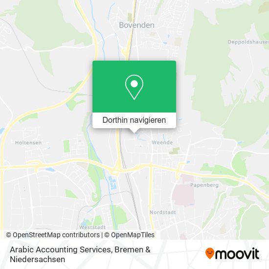 Arabic Accounting Services Karte